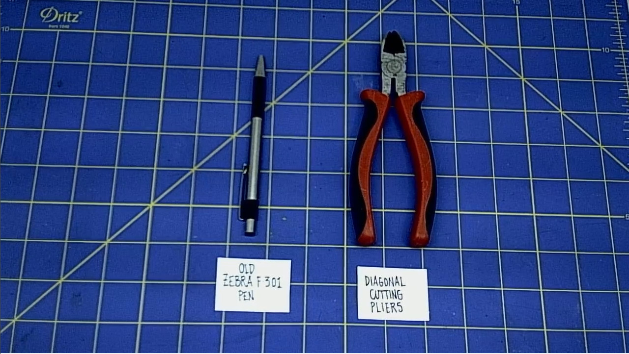The parts for cutting the clip