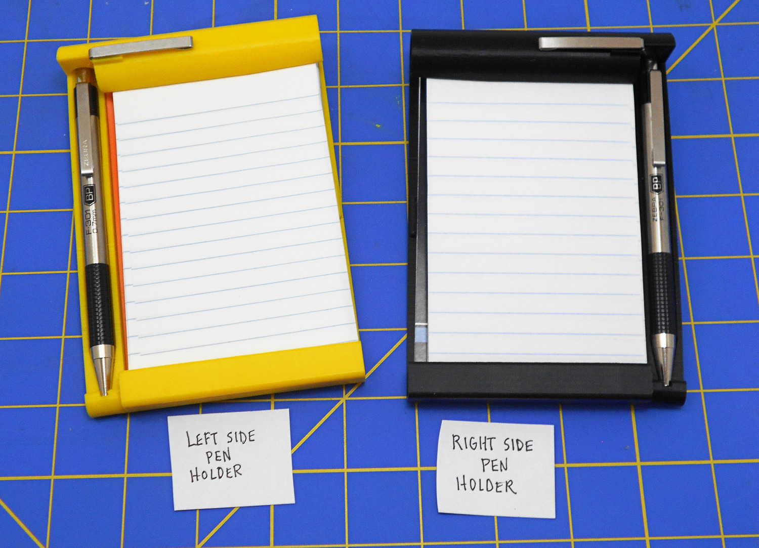 Left and Right Side Pen Holders