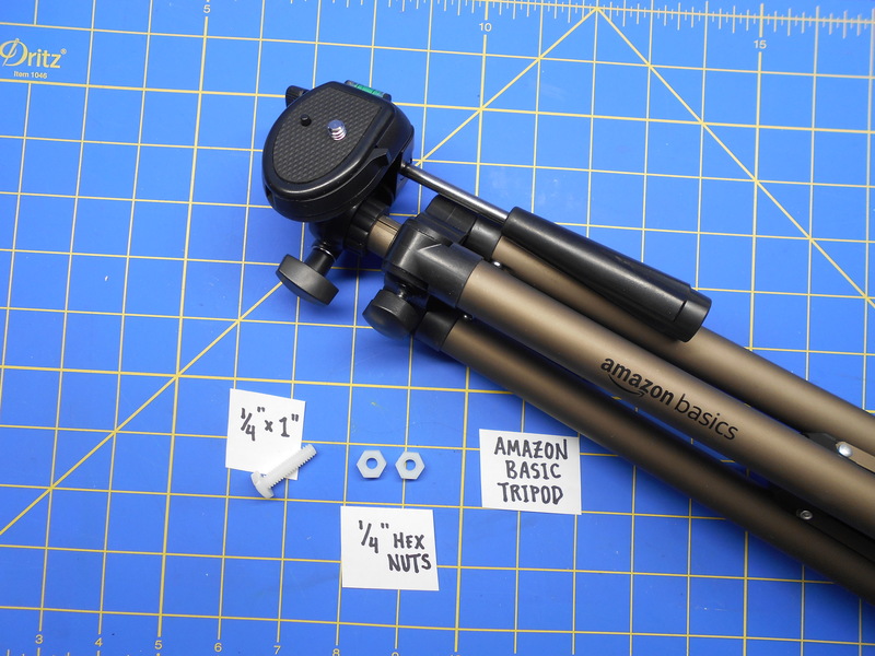 Add the HST to the tripod