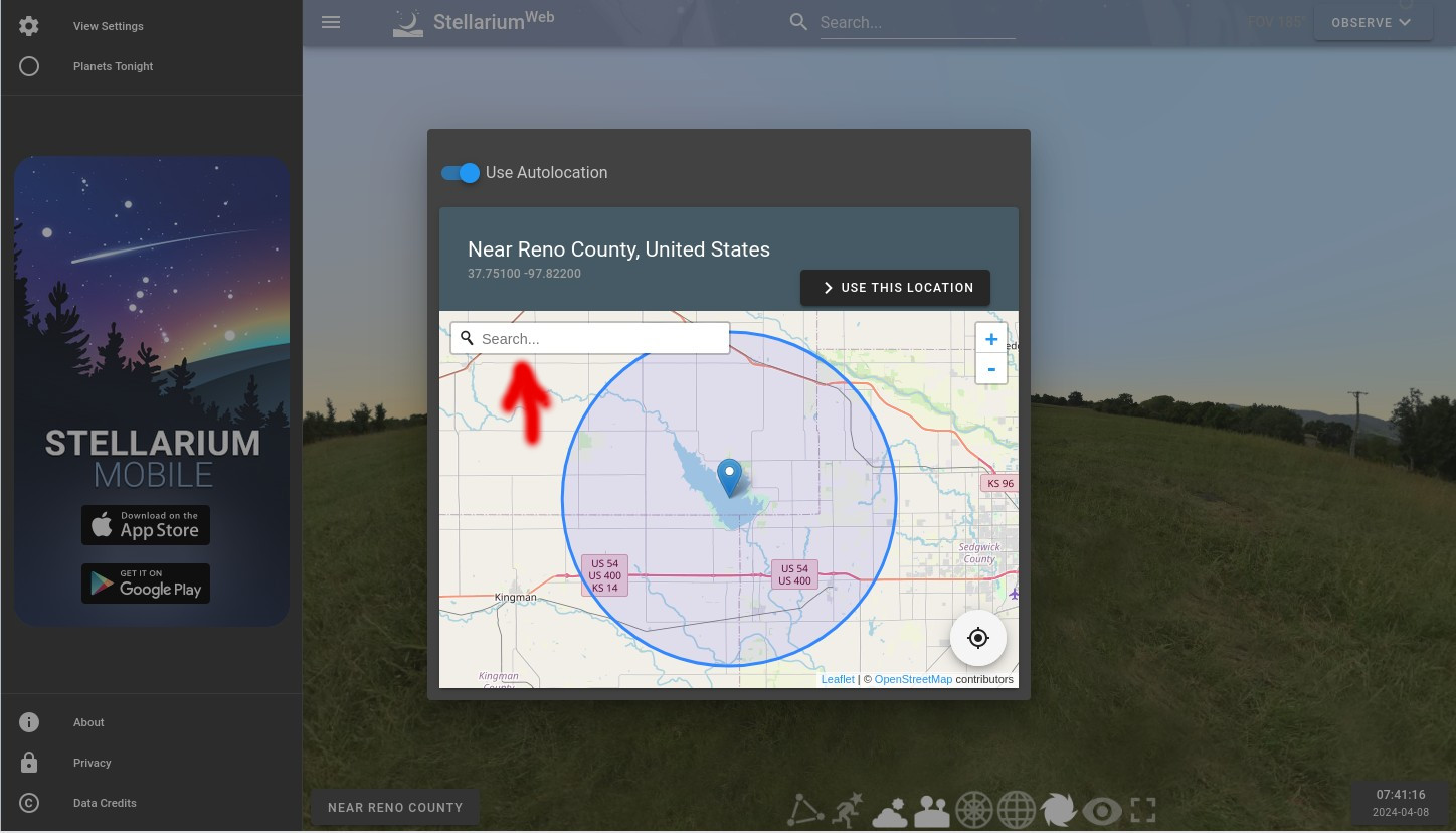 Finding Your Location