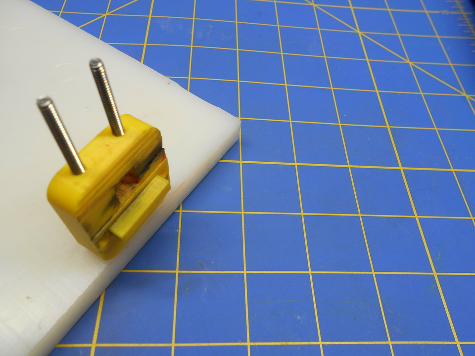 The Saw Jig Mount on screws