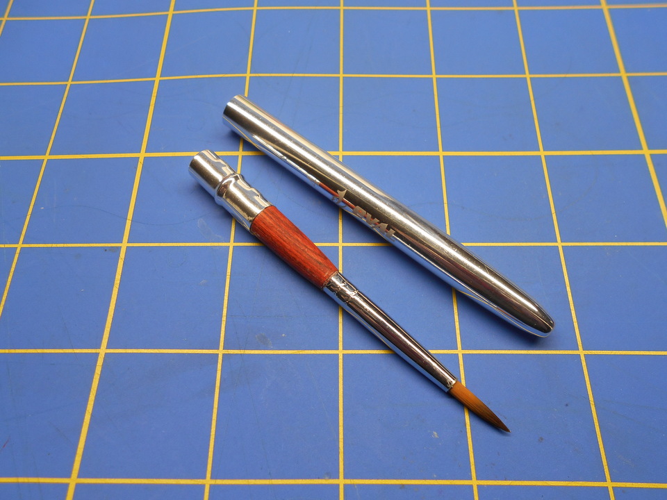 The Pocket Brush waiting to be folded...