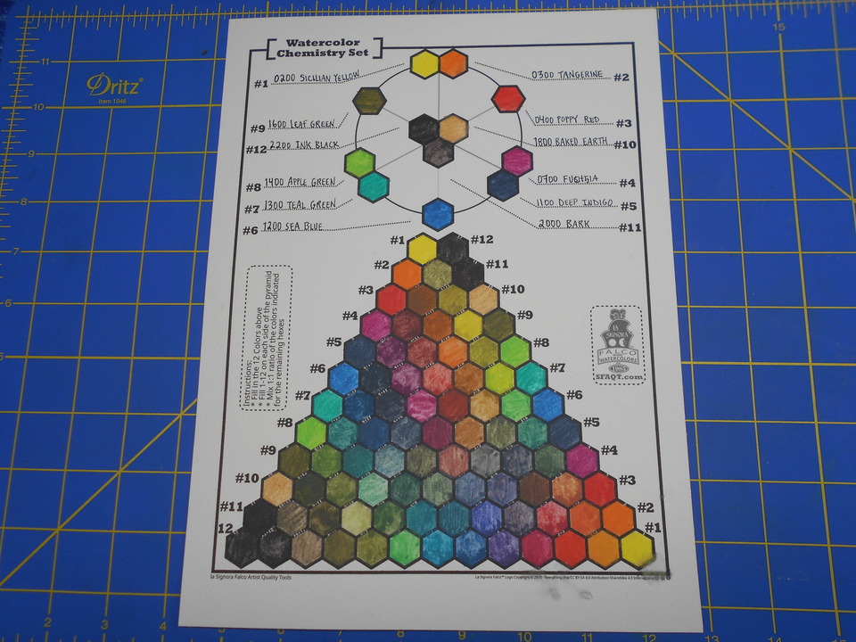 The Watercolor "All Color Chart" Files!