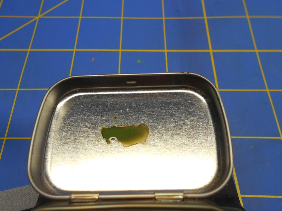 Two colors mixed together